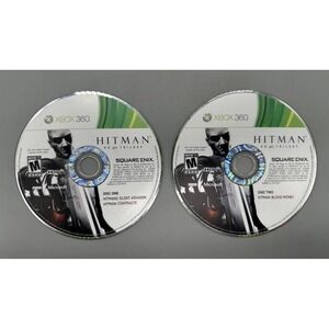 Hitman HD Trilogy Xbox 360 2-Disc Set Silent Assassin Contracts Blood Money